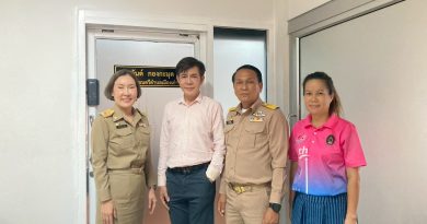 ผู้ช่วยศาสตราจารย์รวัฒน์  มันทรา  ผู้ช่วยอธิการบดีฝ่ายบริหาร  รักษาราชการในตำแหน่งผู้อำนวยการศูนย์การศึกษา มหาวิทยาลัยราชภัฏเลย จังหวัดขอนแก่น พร้อมด้วยบุคลากร เข้าพบ นางยศวันต์  กองกะมุด นายกเทศมนตรีตำบลเมืองเก่า