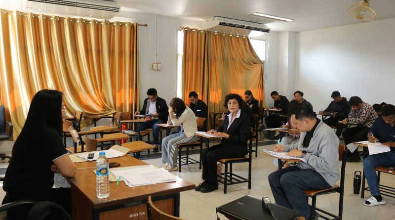 บรรยากาศการสอบ ภาคเรียนที่ 2/2568